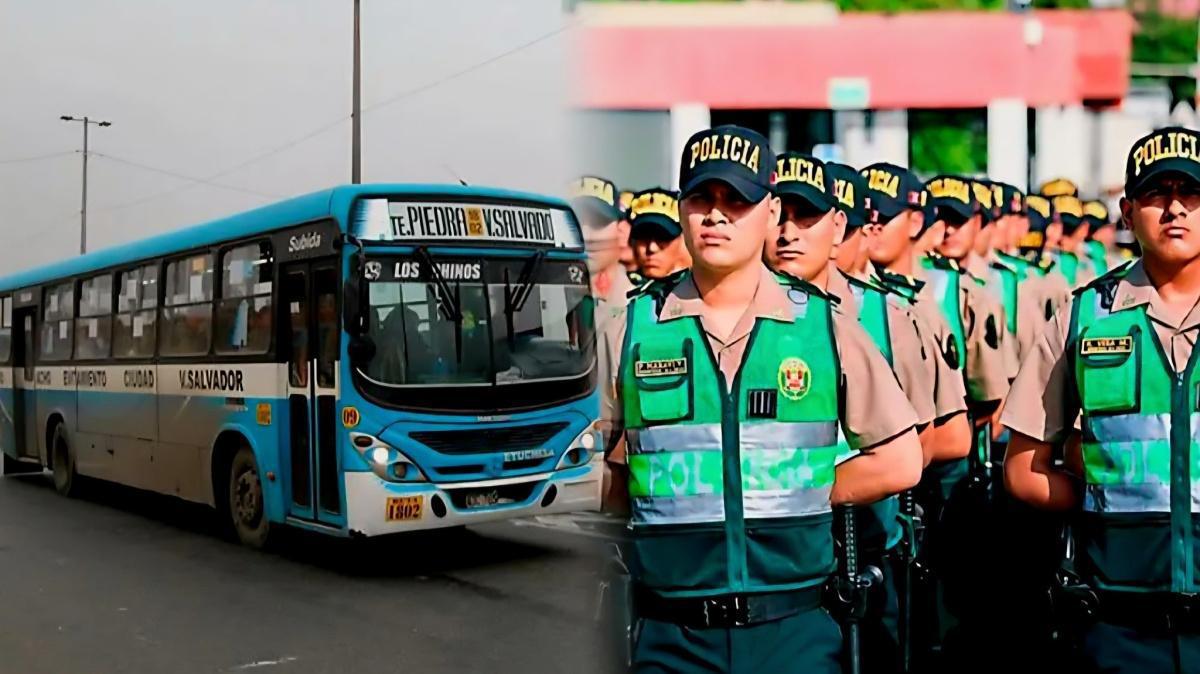 ¿Cuál es el procedimiento para denunciar a las empresas de transporte público que no respetan el pase libre de policías?