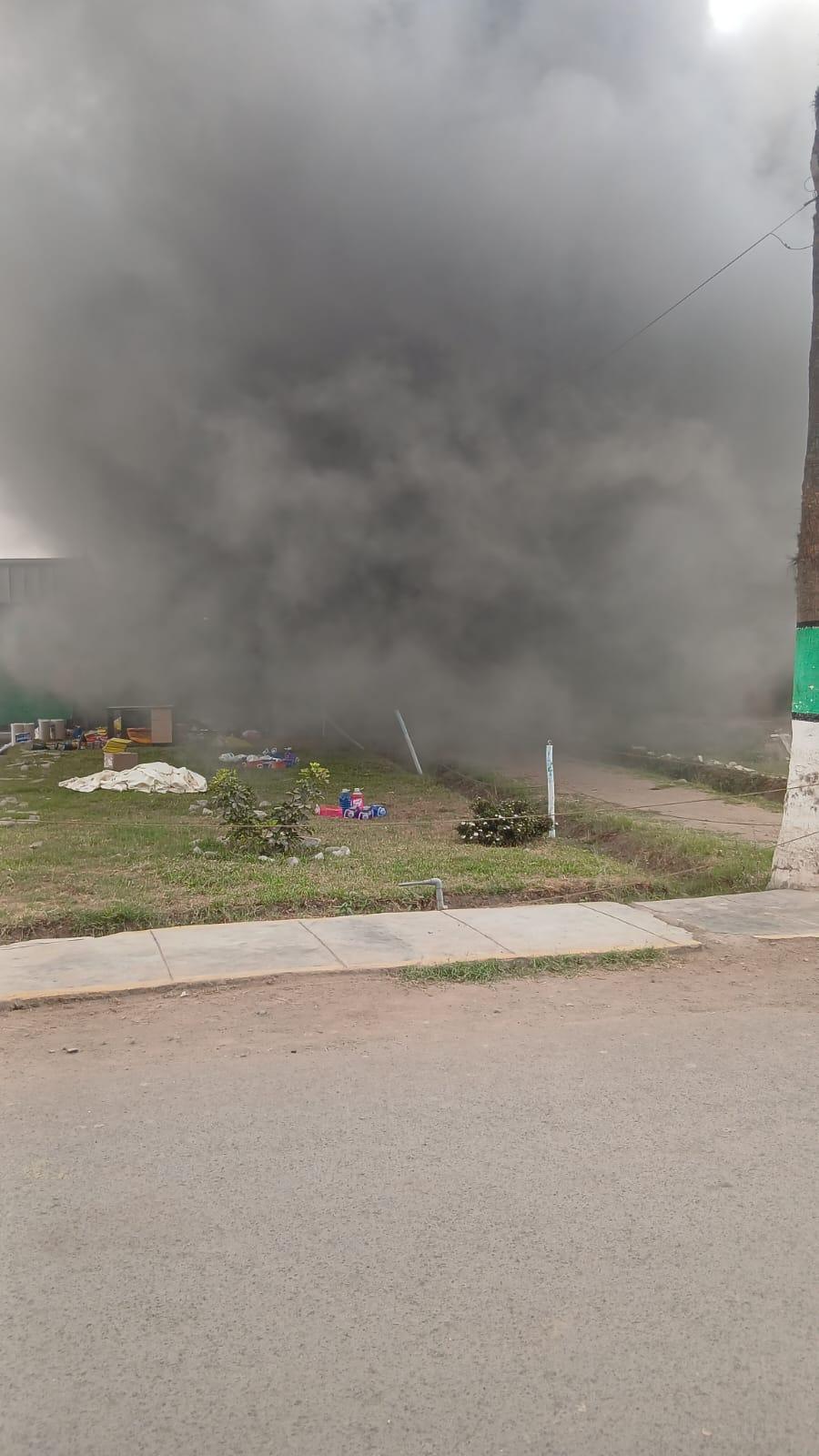 Incendio en la Escuela de Suboficiales PNP – Puente Piedra Incendio en la Escuela de Suboficiales PNP – Puente Piedra