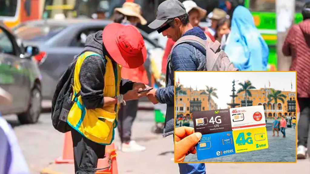 Publican nueva ley : control total a la venta callejera de SIM; aviso en 24 h a PNP–Fiscalía Publican nueva ley : control total a la venta callejera de SIM; aviso en 24 h a PNP–Fiscalía