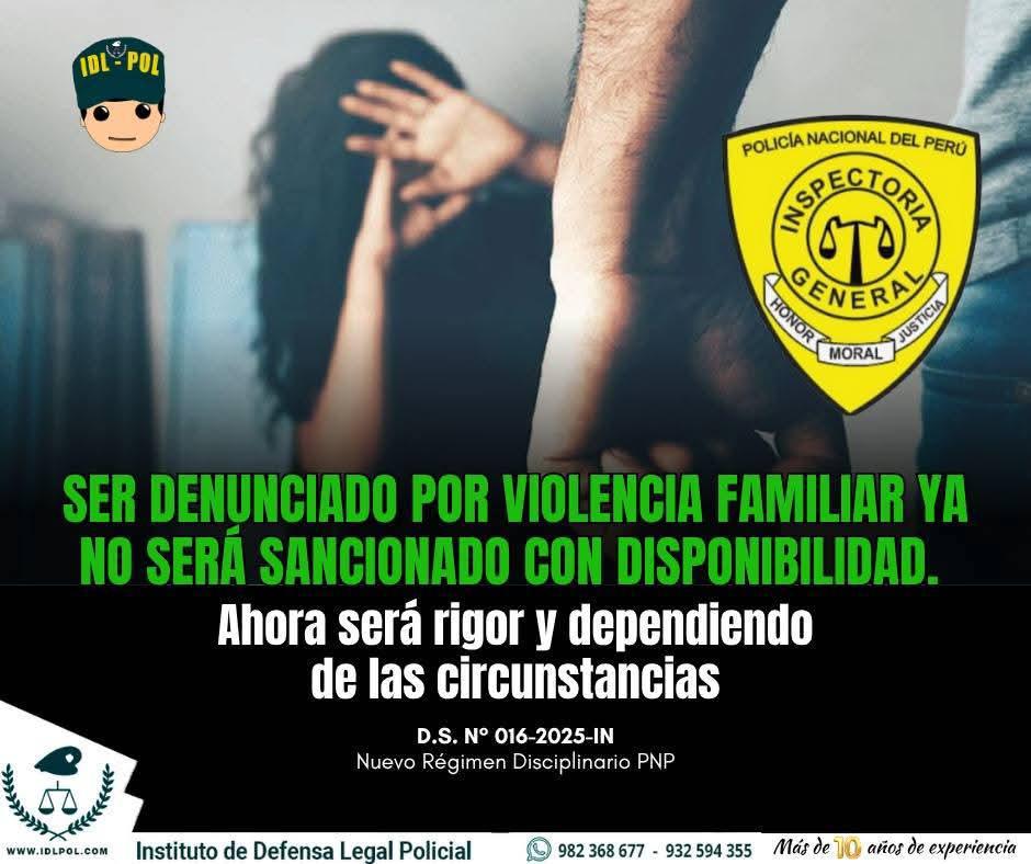 Modifican Reglamento Disciplinario PNP : cambios clave en sanciones