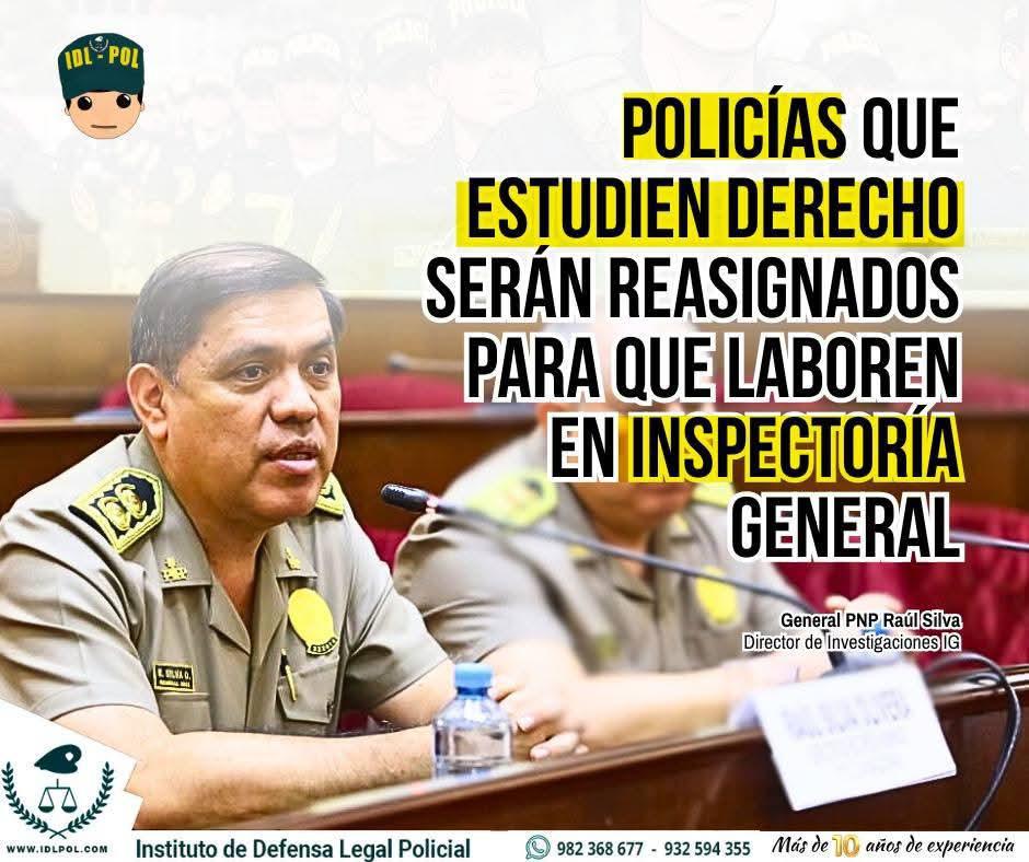 Los policías que estudien Derecho serán reasignados para laborar en Inspectoría Los policías que estudien Derecho serán reasignados para laborar en Inspectoría