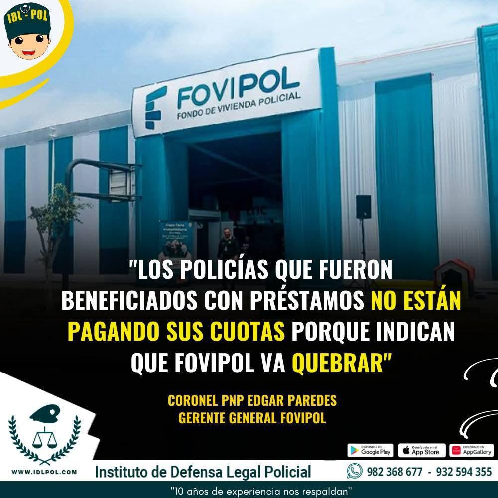Gerente de FOVIPOL anunció en el Congreso que la devolución no es viable por el riesgo de quiebra