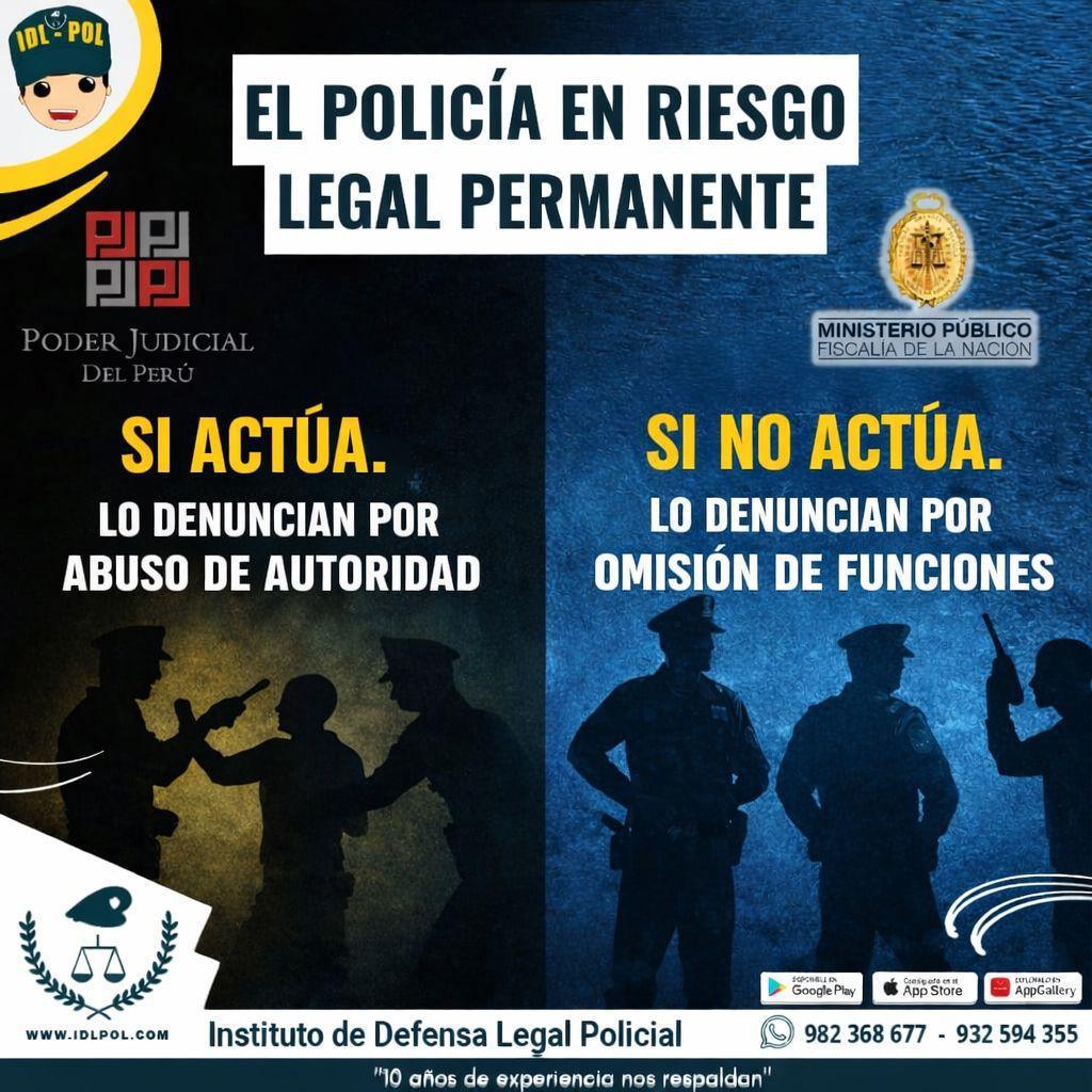 Riesgo legal permanente: lo que enfrenta el policía en cada intervención Riesgo legal permanente: lo que enfrenta el policía en cada intervención