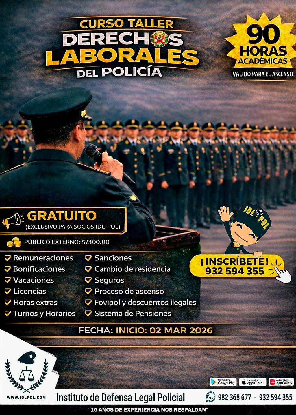 ✅️Capacítate y Protégete: Curso Taller "Derechos Labores del Policía"👮♂️✍️👮♀️ ✅️Capacítate y Protégete: Curso Taller "Derechos Labores del Policía"👮♂️✍️👮♀️