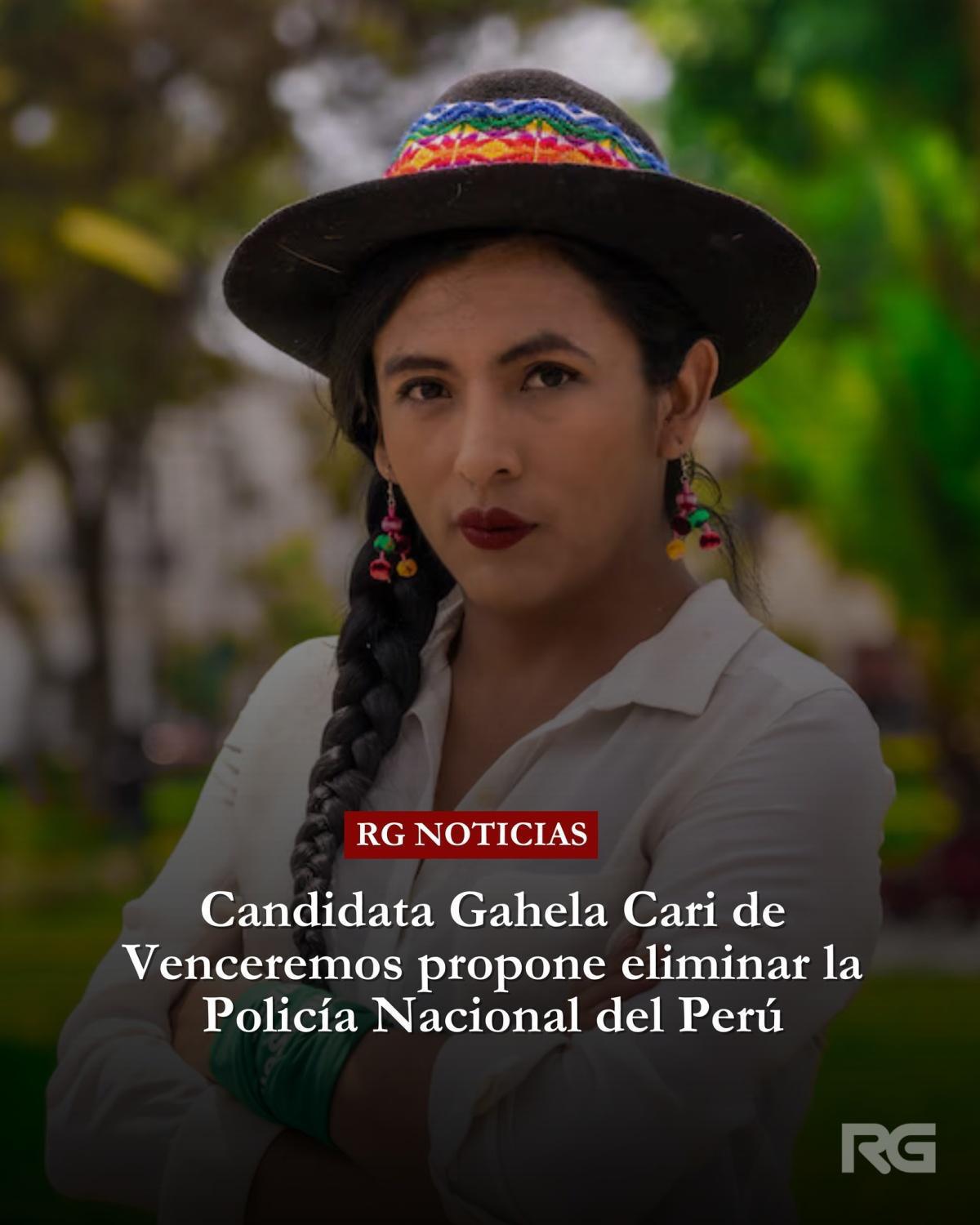 ⛔️Candidata a diputada propone eliminar la PNP ⛔️Candidata a diputada propone eliminar la PNP