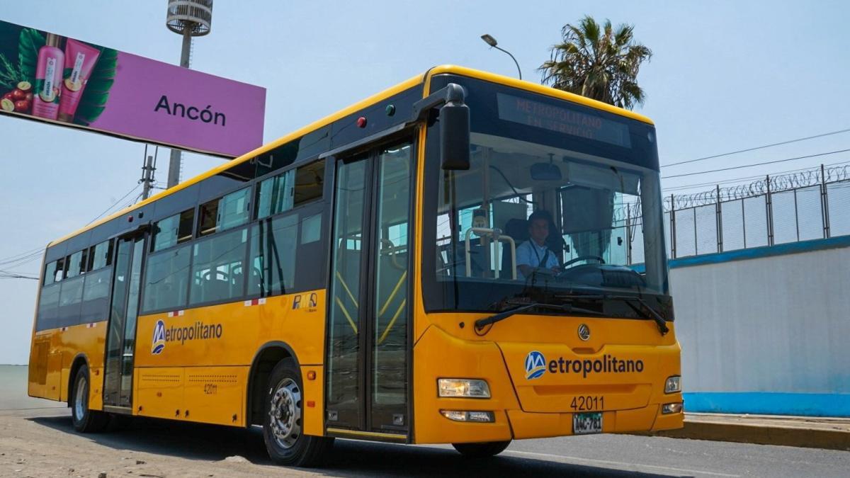 Ahora el Metropolitano ya llega hasta Ancón Ahora el Metropolitano ya llega hasta Ancón