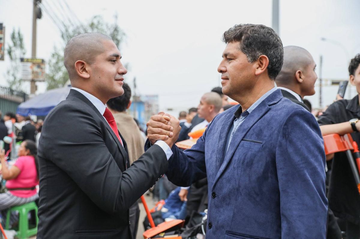 Internamiento de nuevos cadetes PNP: 504 jóvenes inician el camino