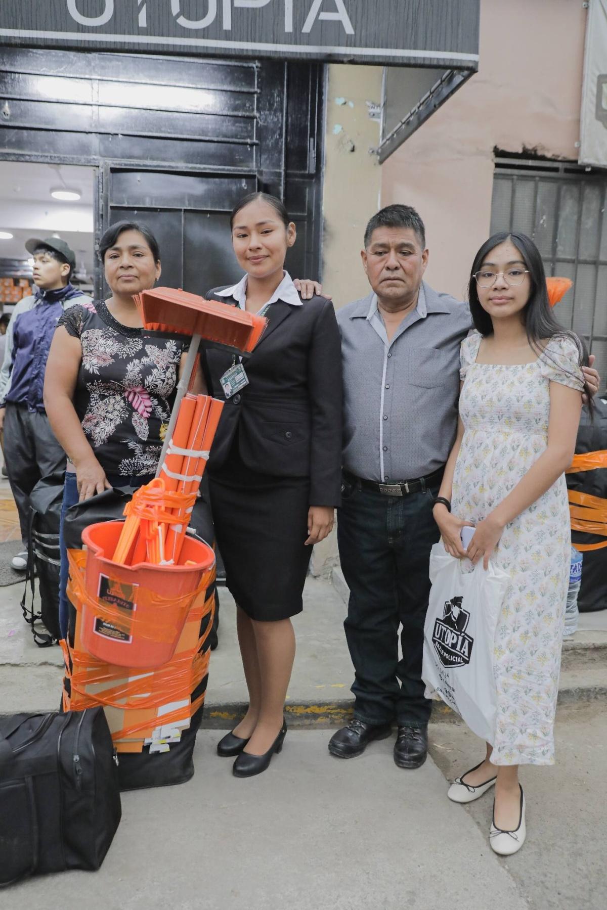 Internamiento de nuevos cadetes PNP: 504 jóvenes inician el camino