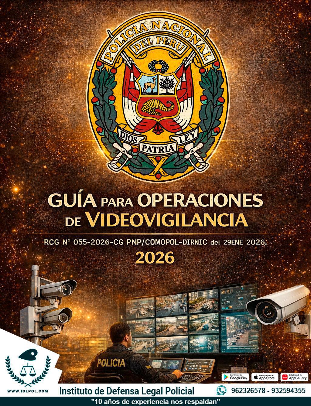 Publican Guía para Operaciones de Videovigilancia en la PNP Publican Guía para Operaciones de Videovigilancia en la PNP