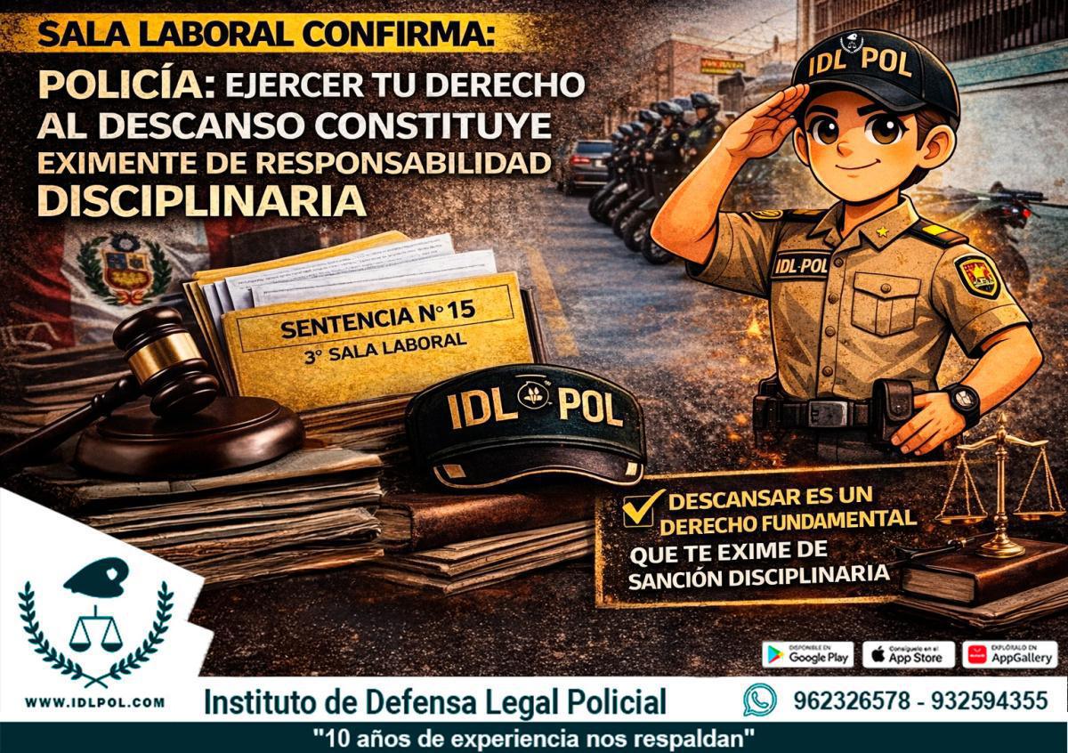 ¿Pueden sancionar a un policía por descansar en su día de franco? ¿Pueden sancionar a un policía por descansar en su día de franco?