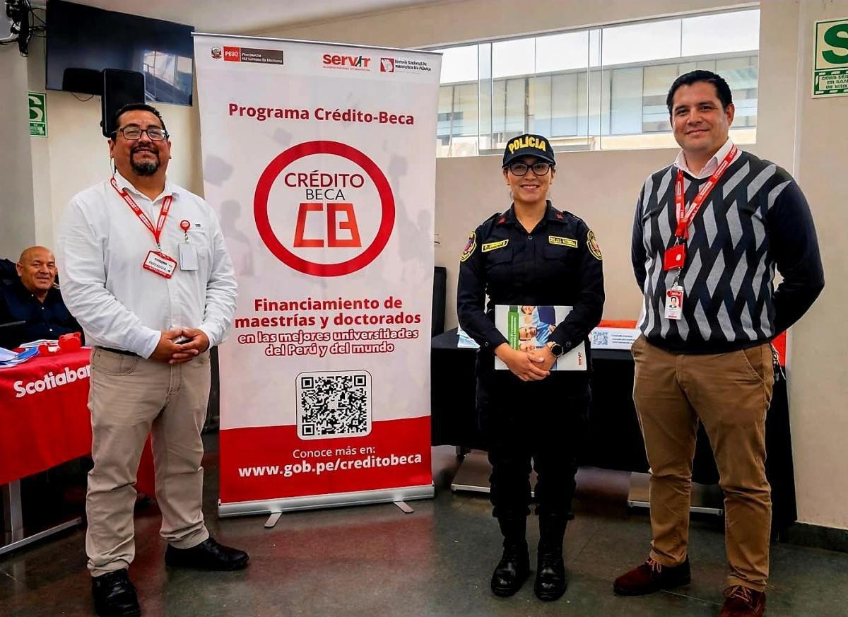 Policías podrán acceder a maestrías y doctorados con Crédito-Beca de SERVIR Policías podrán acceder a maestrías y doctorados con Crédito-Beca de SERVIR