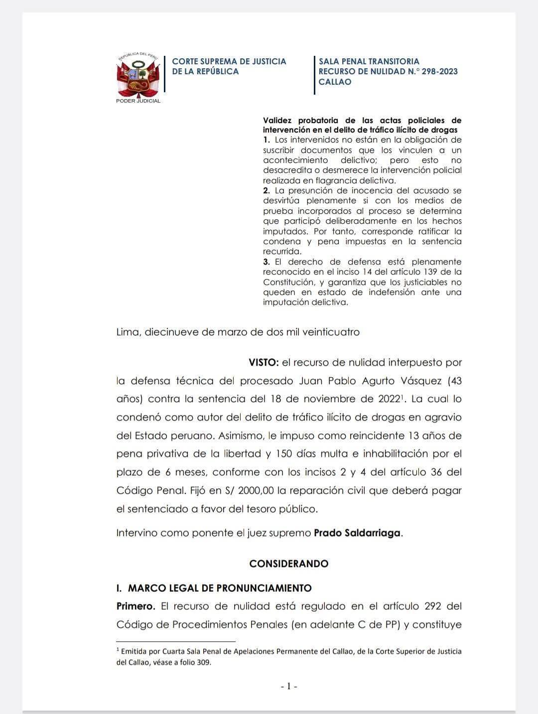 ¿La falta de firma del detenido invalida el acta policial?
