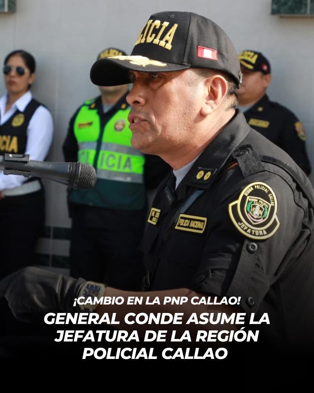 Cambian a general PNP y asume nuevo cargo en el Callao Cambian a general PNP y asume nuevo cargo en el Callao