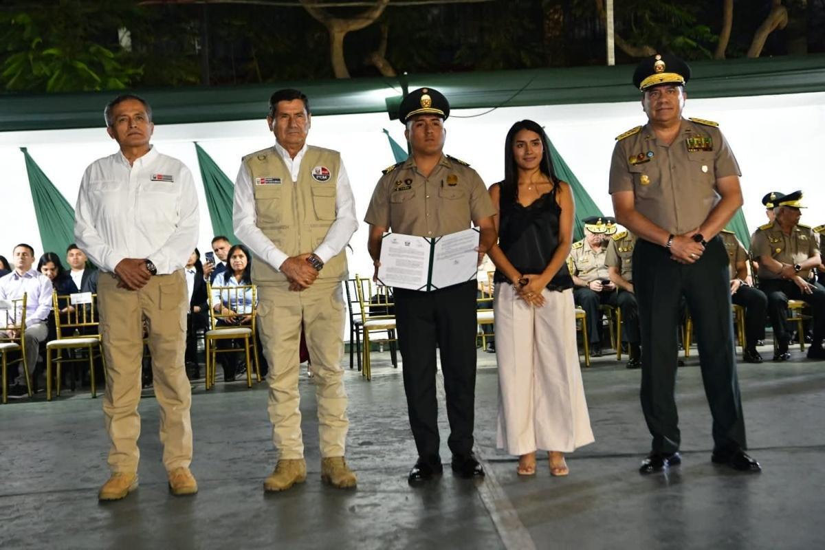 Ascienden por acción distinguida a 5 suboficiales de la PNP