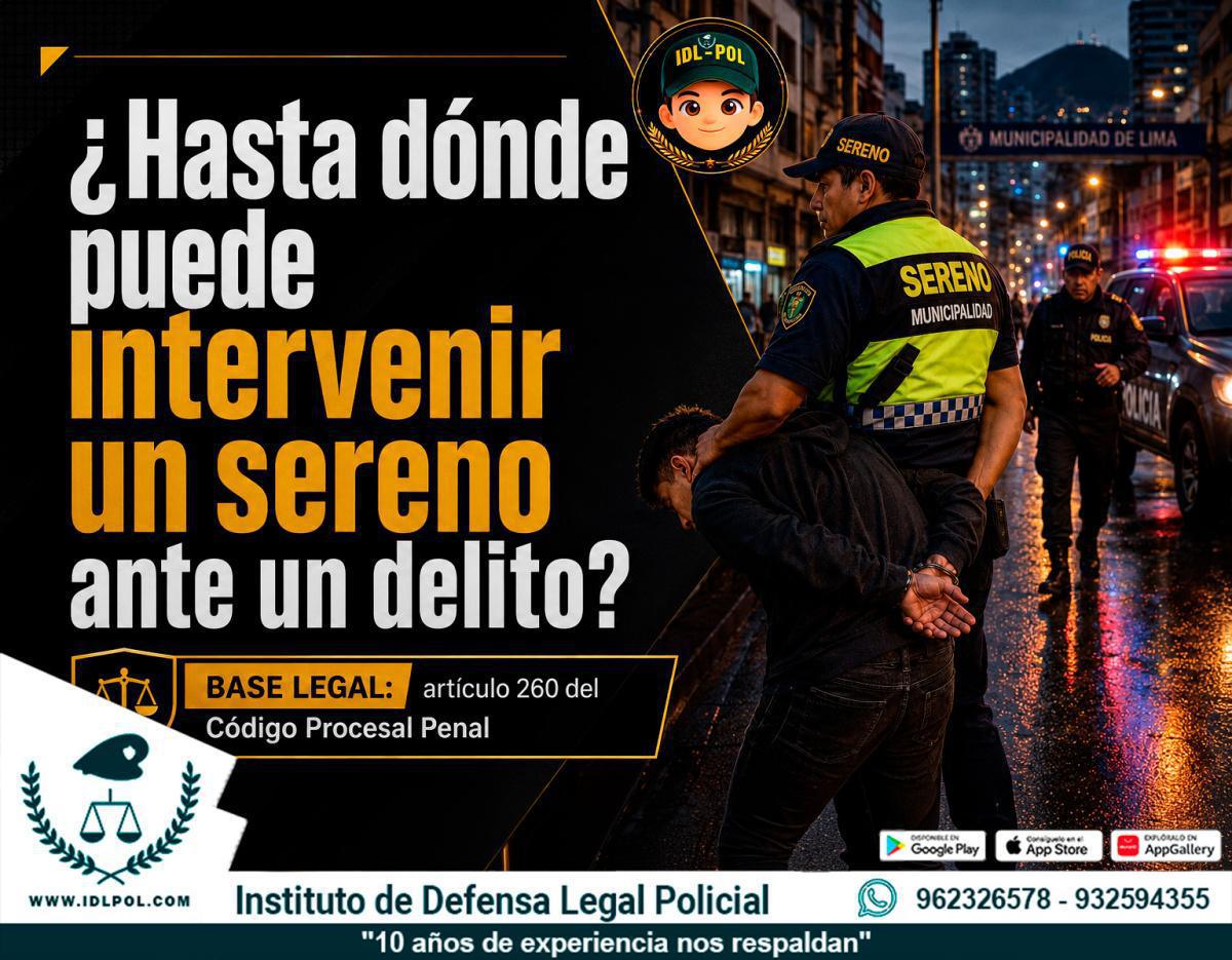 ¿Hasta dónde puede intervenir un sereno ante un delito? ¿Hasta dónde puede intervenir un sereno ante un delito?