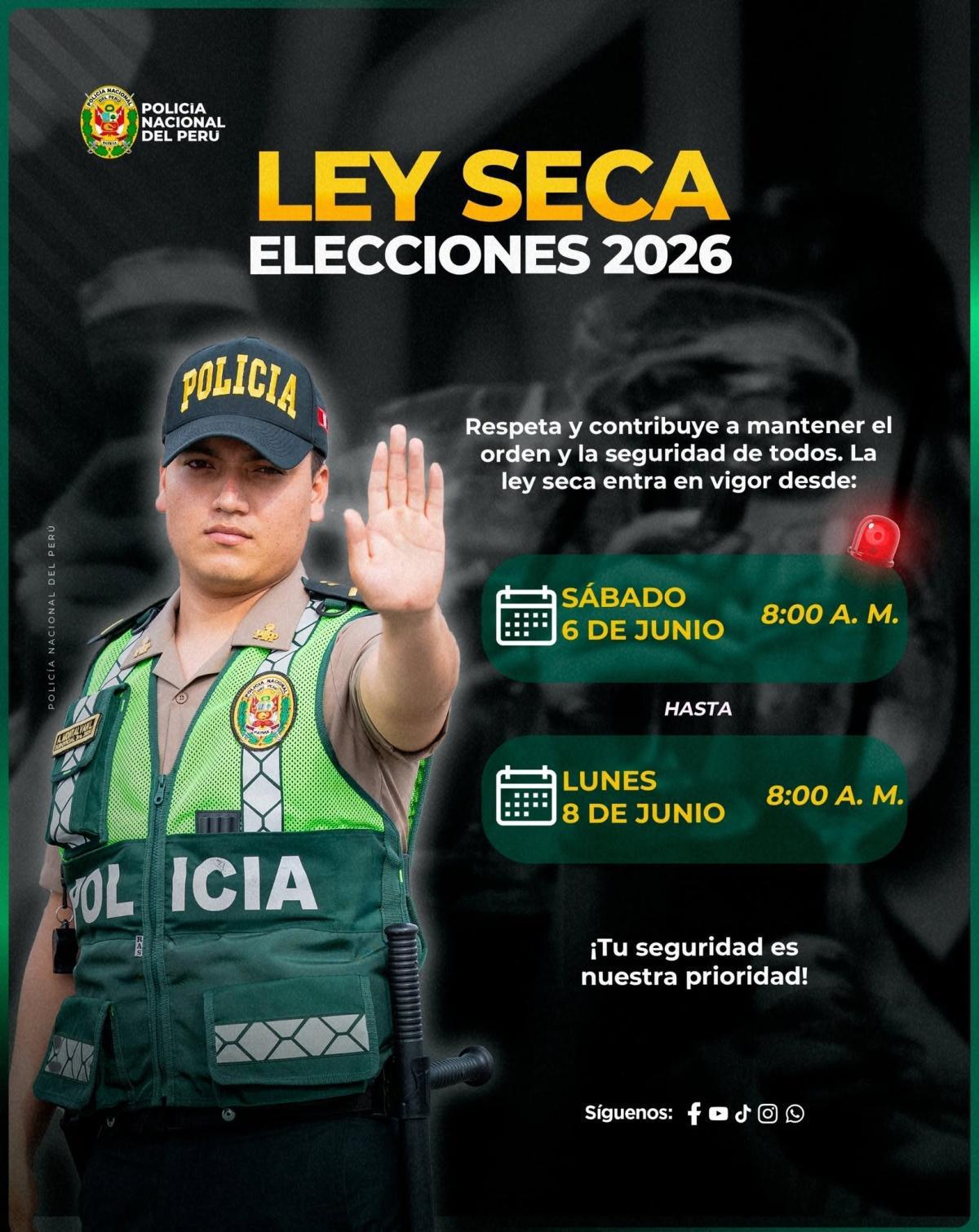 Ley Seca por Elecciones 2026: prohíben venta de alcohol a nivel nacional Ley Seca por Elecciones 2026: prohíben venta de alcohol a nivel nacional