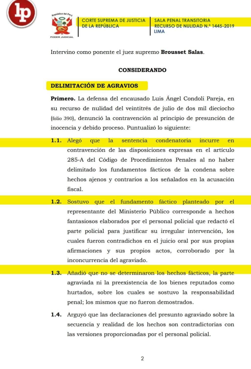 👮♂️Declaración policial no bastó: Suprema anula condena contra sujeto intervenido tras huida 👮♂️Declaración policial no bastó: Suprema anula condena contra sujeto intervenido tras huida
