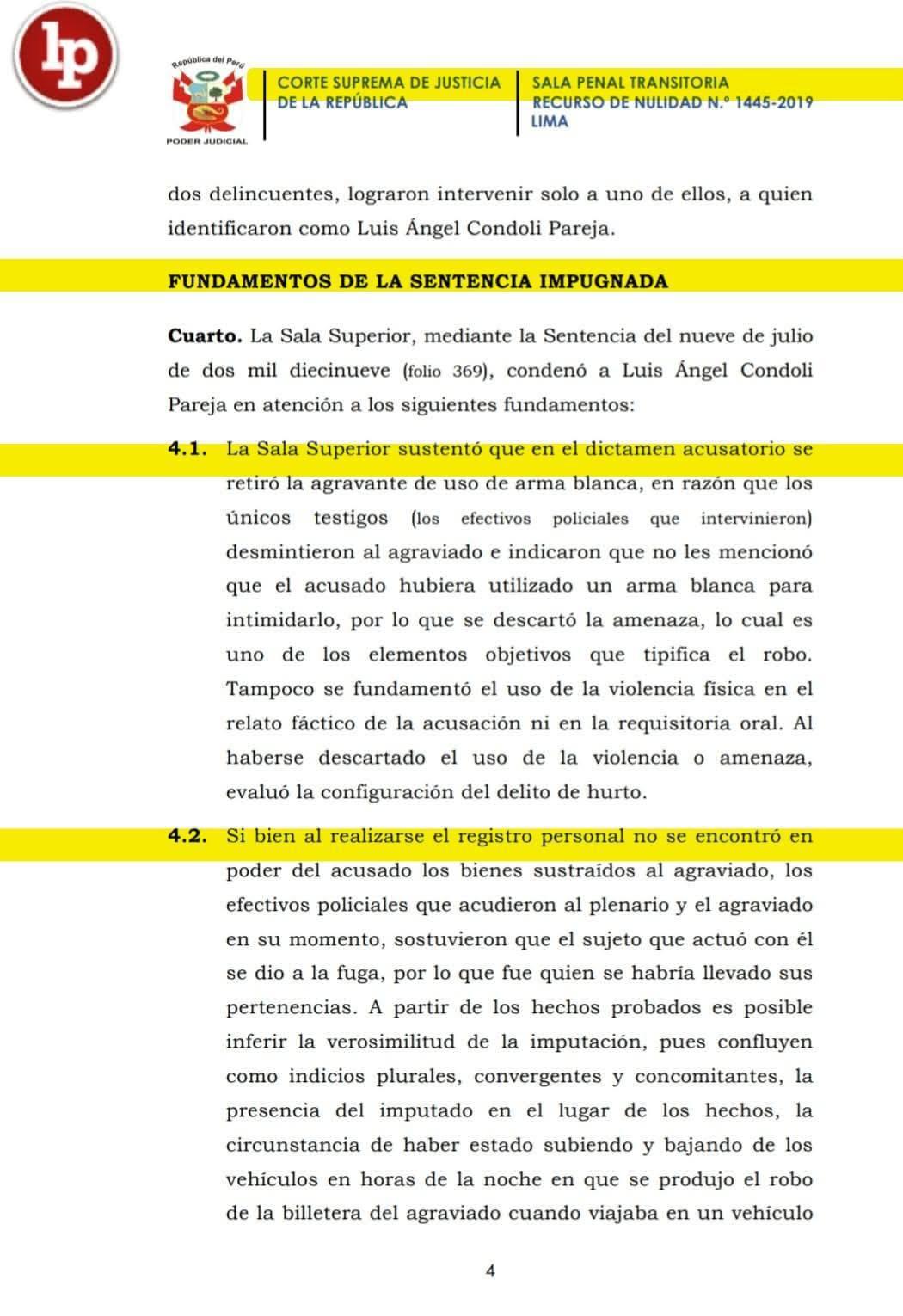 👮‍♂️Declaración policial no bastó: Suprema anula condena contra sujeto intervenido tras huida