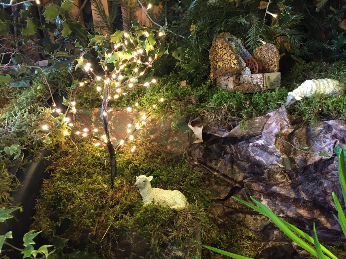 Une magnifique crèche au lycée St Paul Une magnifique crèche au lycée St Paul
