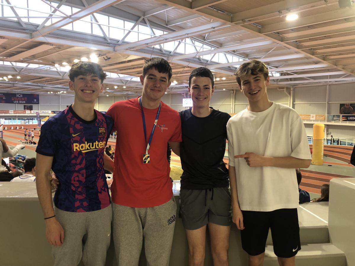 [AS ATHLETISME] Championnats de France d'athlétisme Indoor à Rennes.