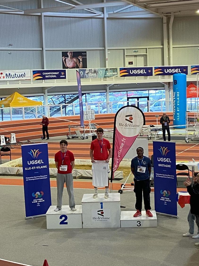 [AS ATHLETISME] Championnats de France d'athlétisme Indoor à Rennes.