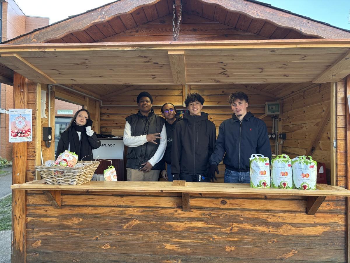 [ST-GEORGES] Vente de jus de pomme