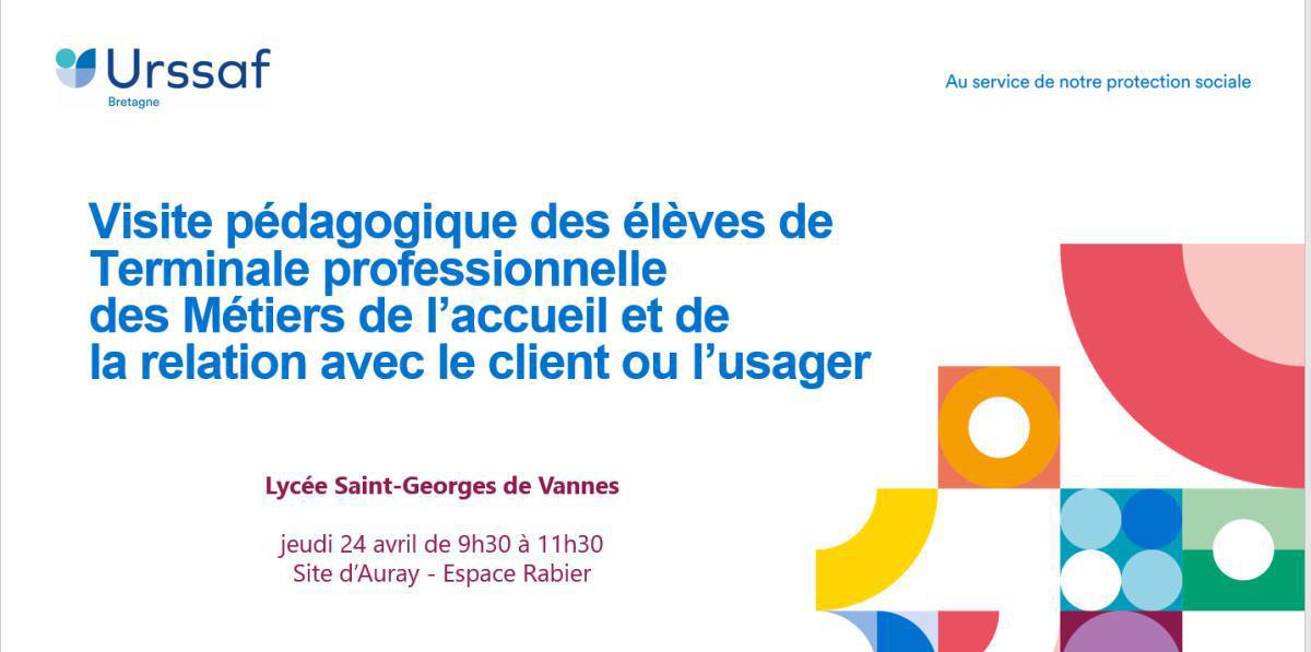 [ST-GEORGES] Les élèves de TMDA en visite à l’URSSAF d’Auray