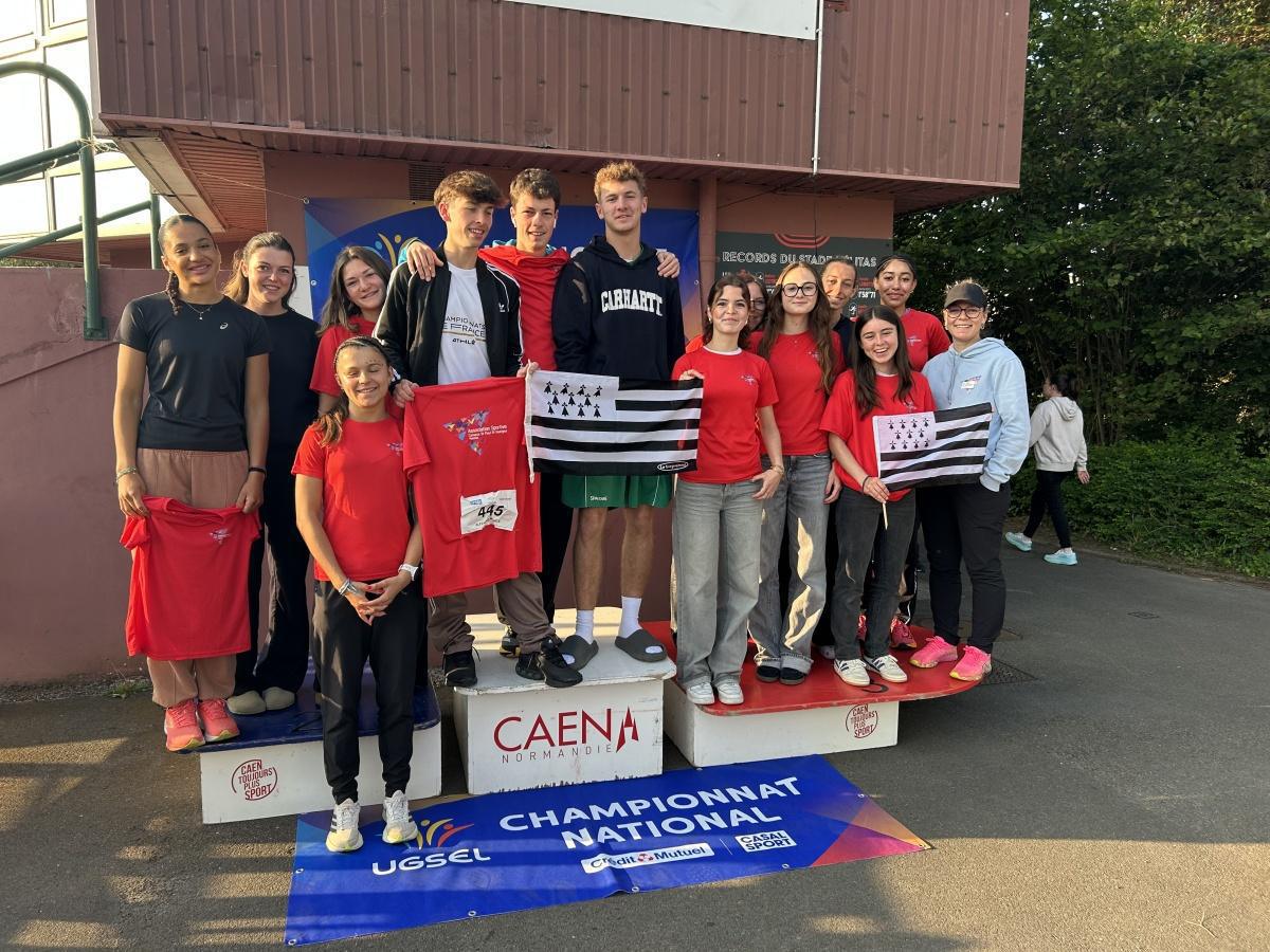 [AS ATHLETISME] Championnat UGSEL à Caen