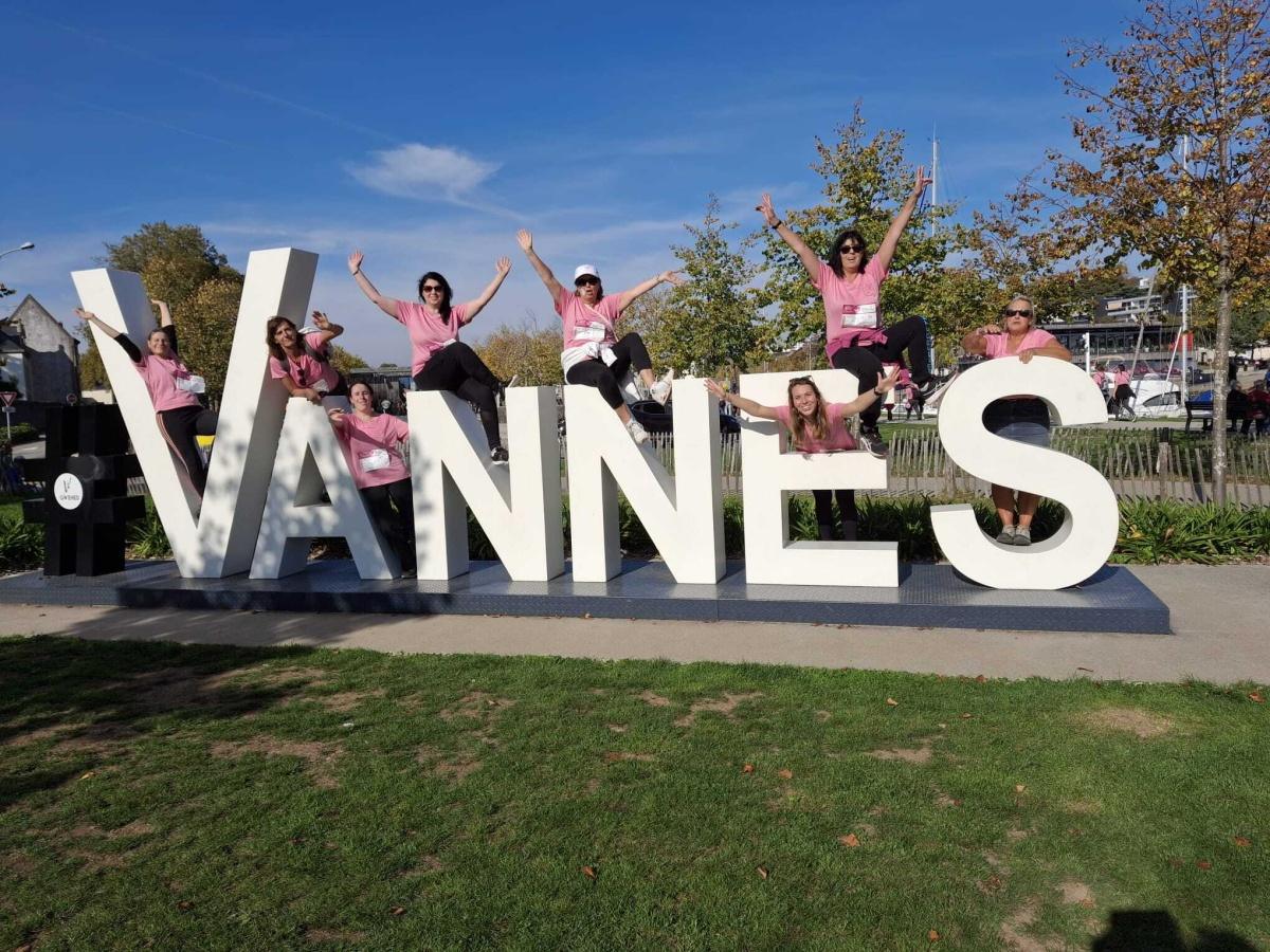 [OCTOBRE ROSE] Nos participantes à la Vannetaise 