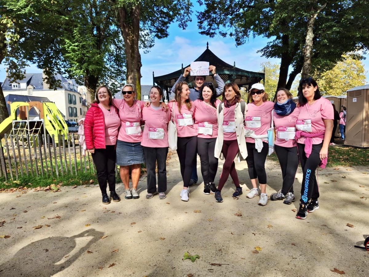 [OCTOBRE ROSE] Nos participantes à la Vannetaise 