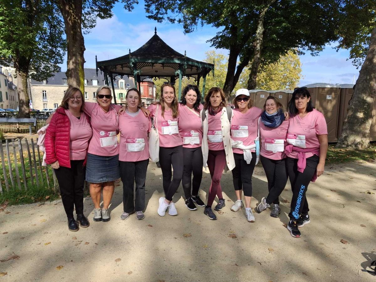 [OCTOBRE ROSE] Nos participantes à la Vannetaise 