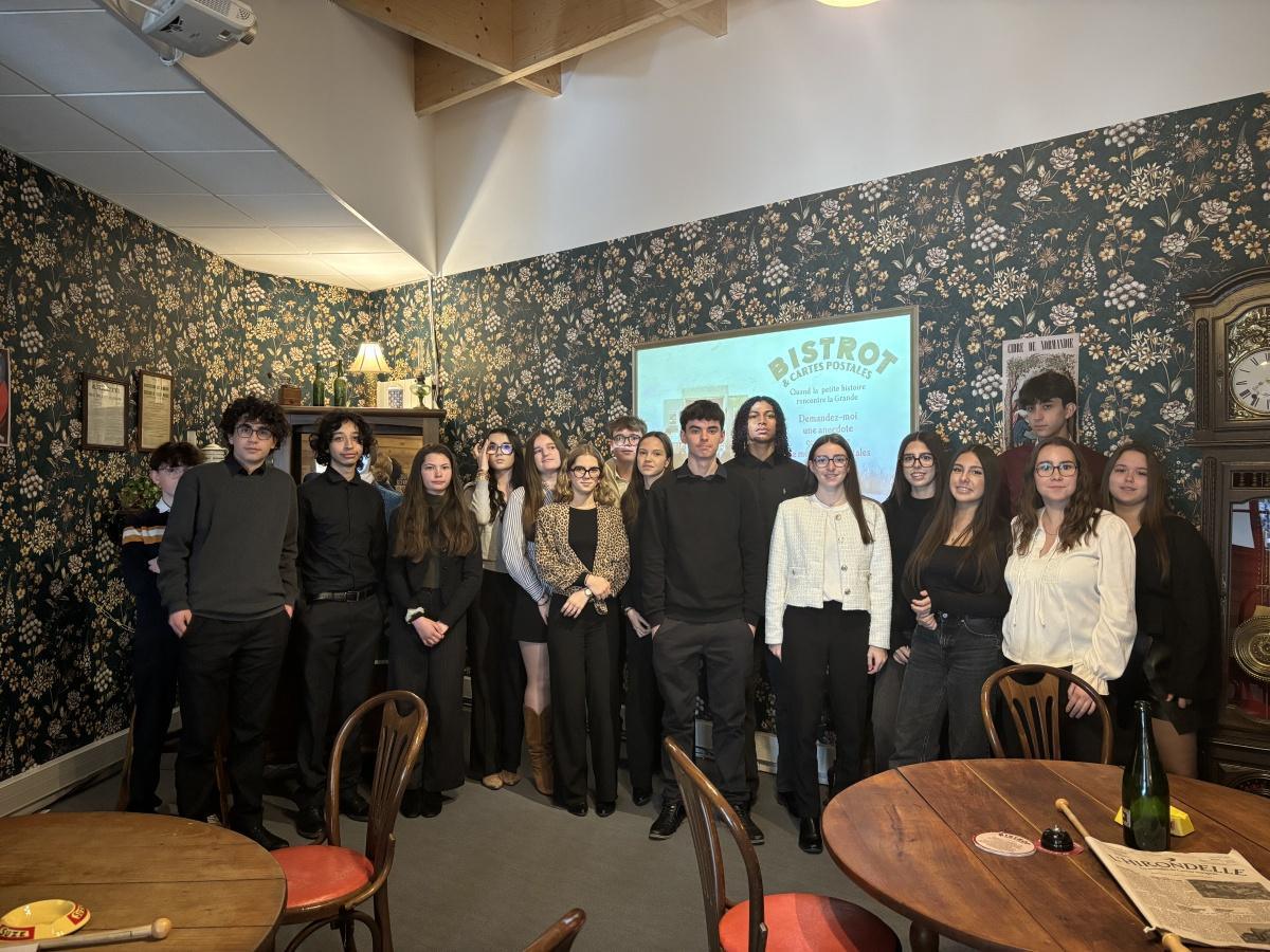 [SORTIE PEDAGOGIQUE] Musée de la carte postale pour les 1ère de St-Georges