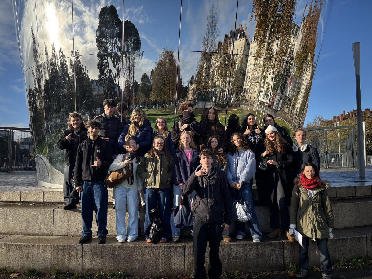 [SORTIE PEDAGOGIQUE] 54 élèves du lycée en visite au Musée d’Arts de Nantes