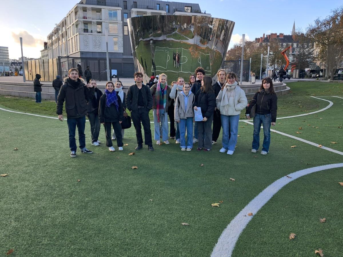 [SORTIE PEDAGOGIQUE] 54 élèves du lycée en visite au Musée d’Arts de Nantes