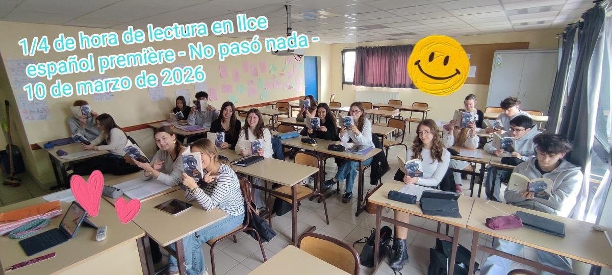 [Quart d'heure de lecture national] Nos élèves ont joué le jeu