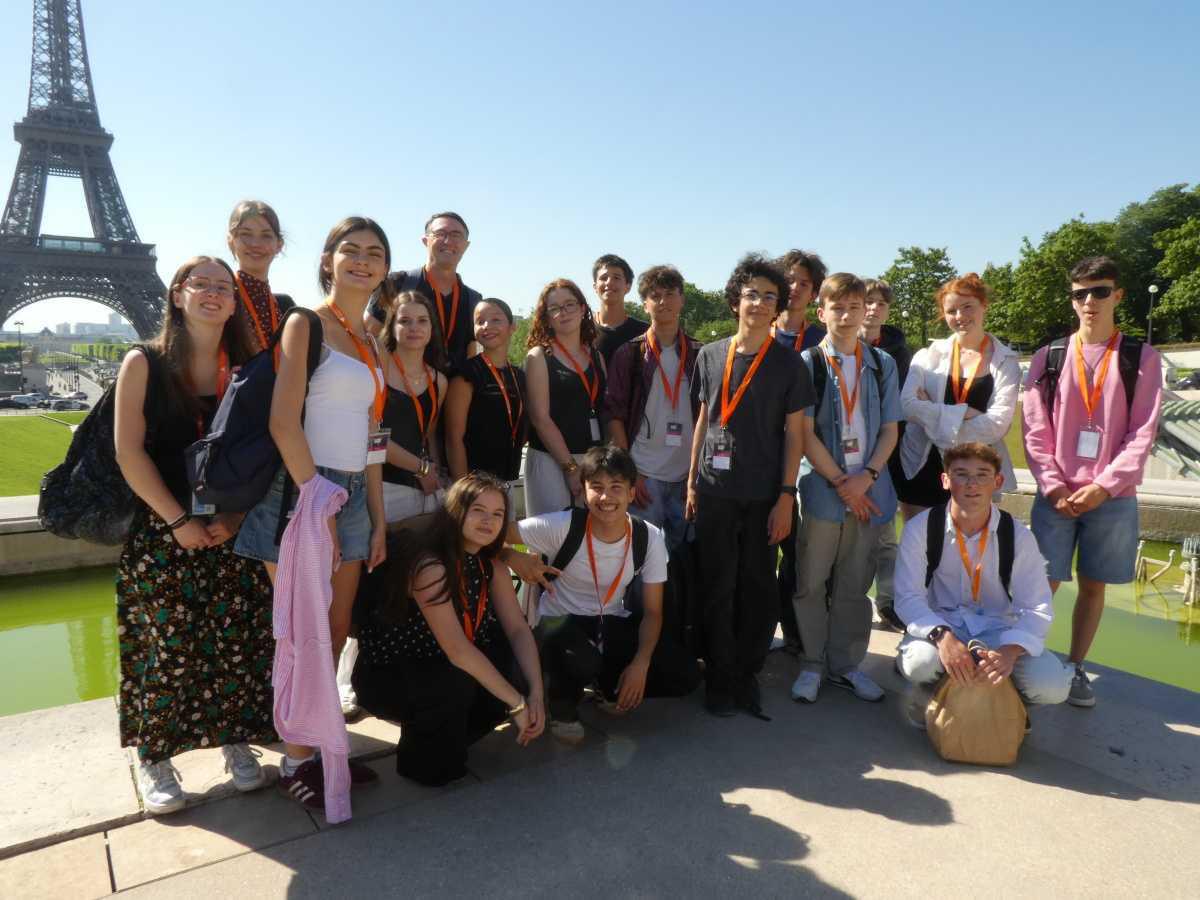 [CiAV] Nos élèves de seconde à Paris pour le challenge iP'Art 