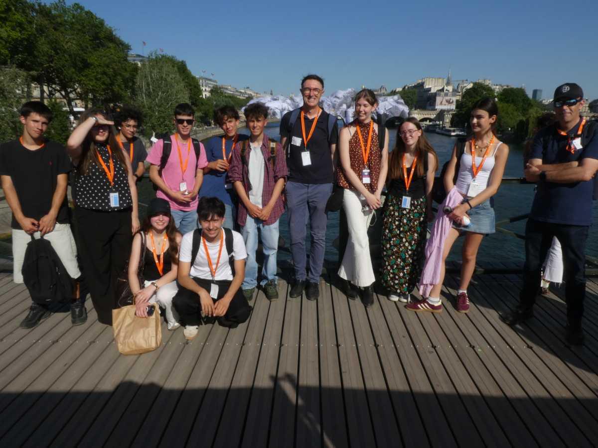 [CiAV] Nos élèves de seconde à Paris pour le challenge iP'Art 