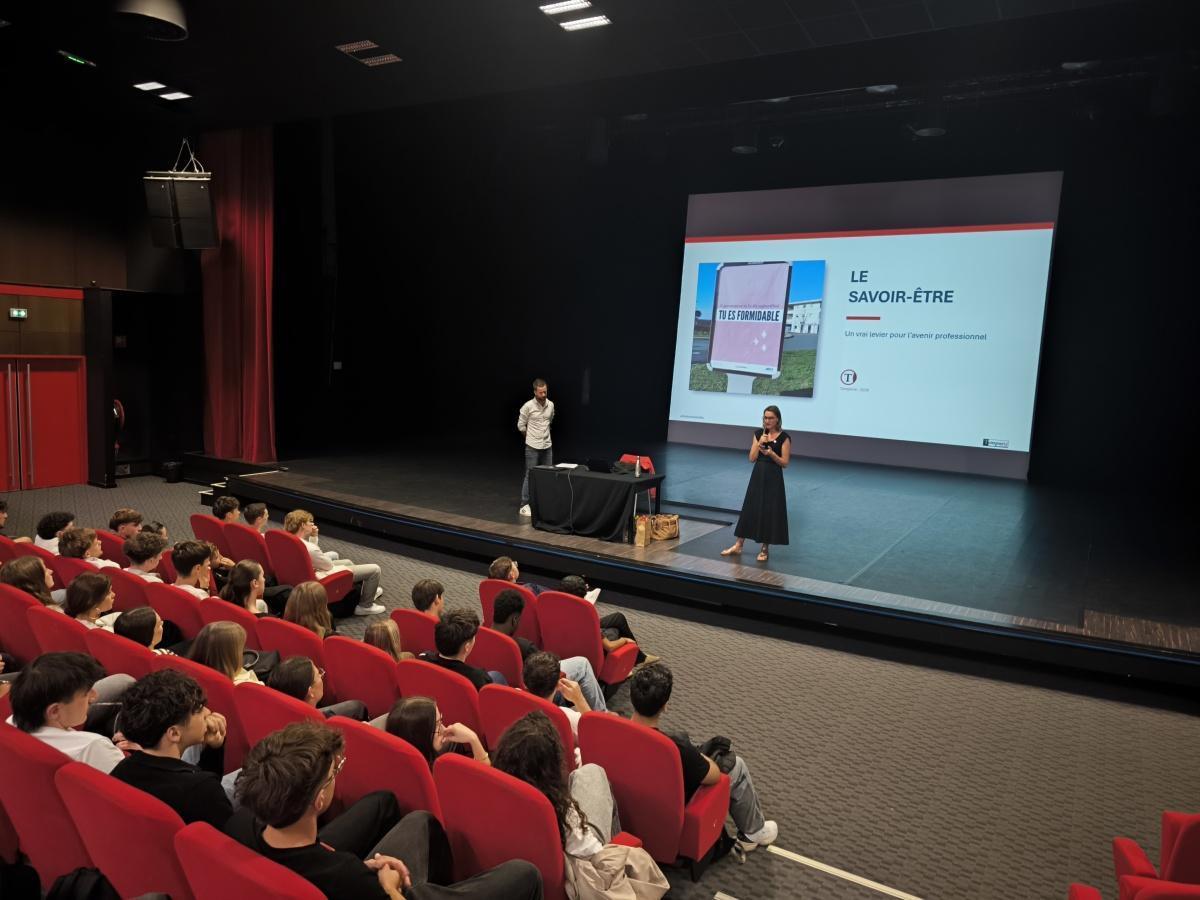 [CONFERENCE | BTS 1] L'importance du savoir-être en entreprise expliquée aux étudiants de 1ère année