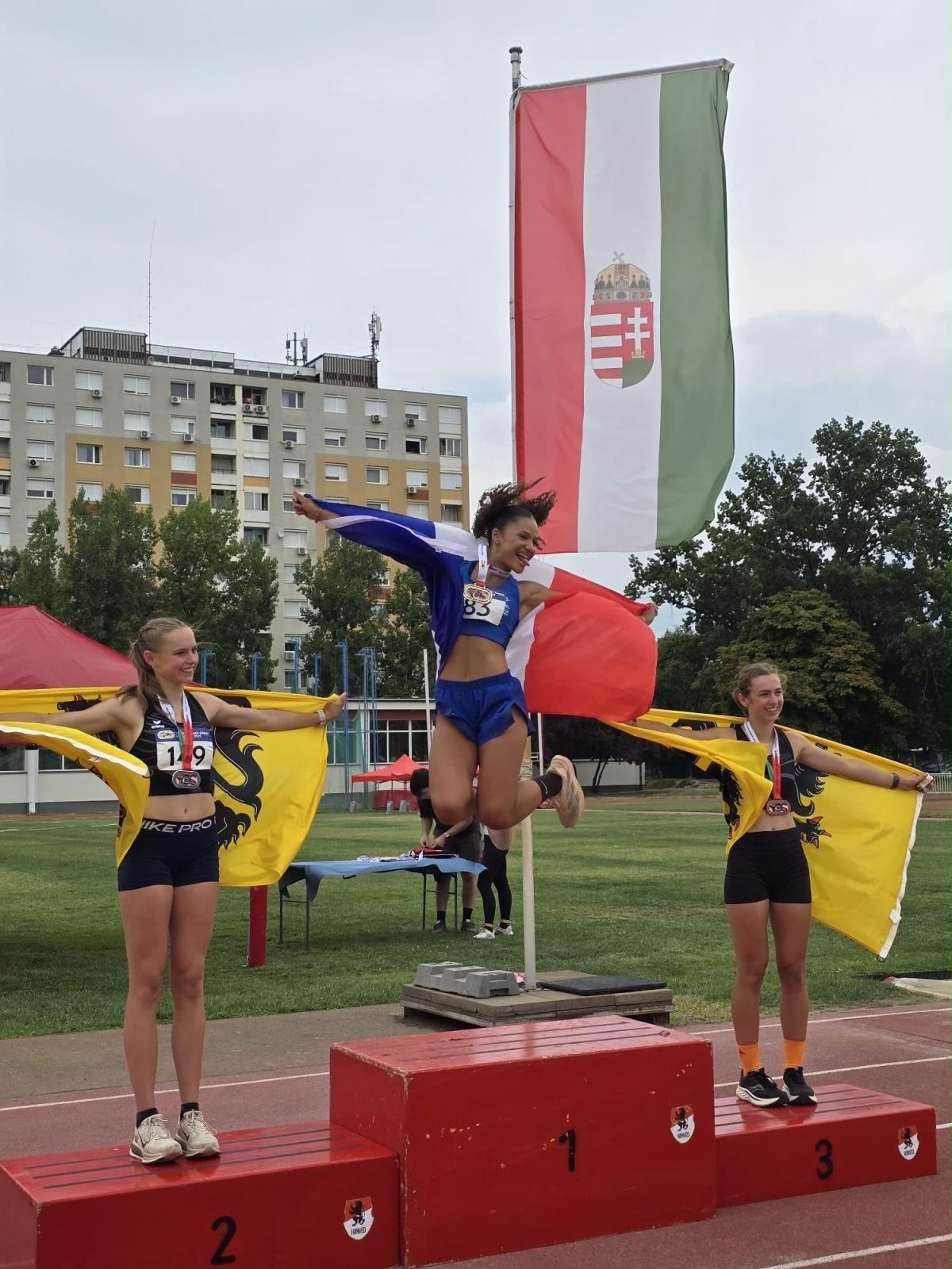 [AS ATHLETISME] Championnats européens scolaires pour Chloé HEURTEL