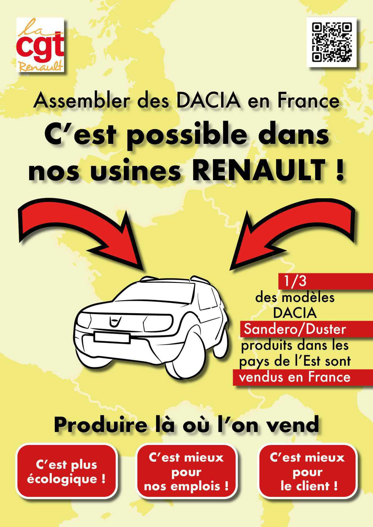 Signez la pétition pour la localisation de véhicules DACIA en France ! Signez la pétition pour la localisation de véhicules DACIA en France !