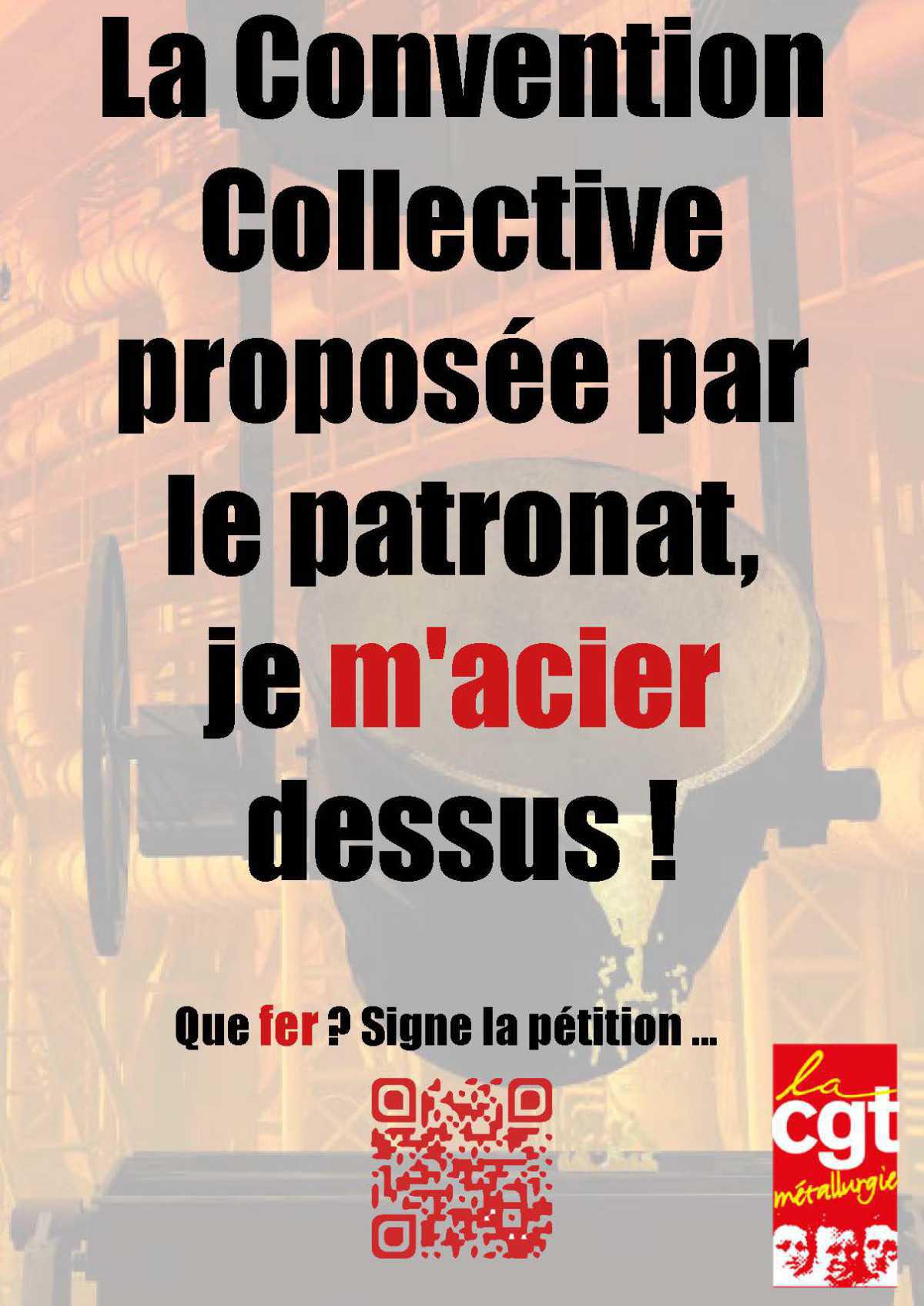 Le Mans : Pour nos droits dans la branche métallurgie, signons massivement la pétition ! Le Mans : Pour nos droits dans la branche métallurgie, signons massivement la pétition !