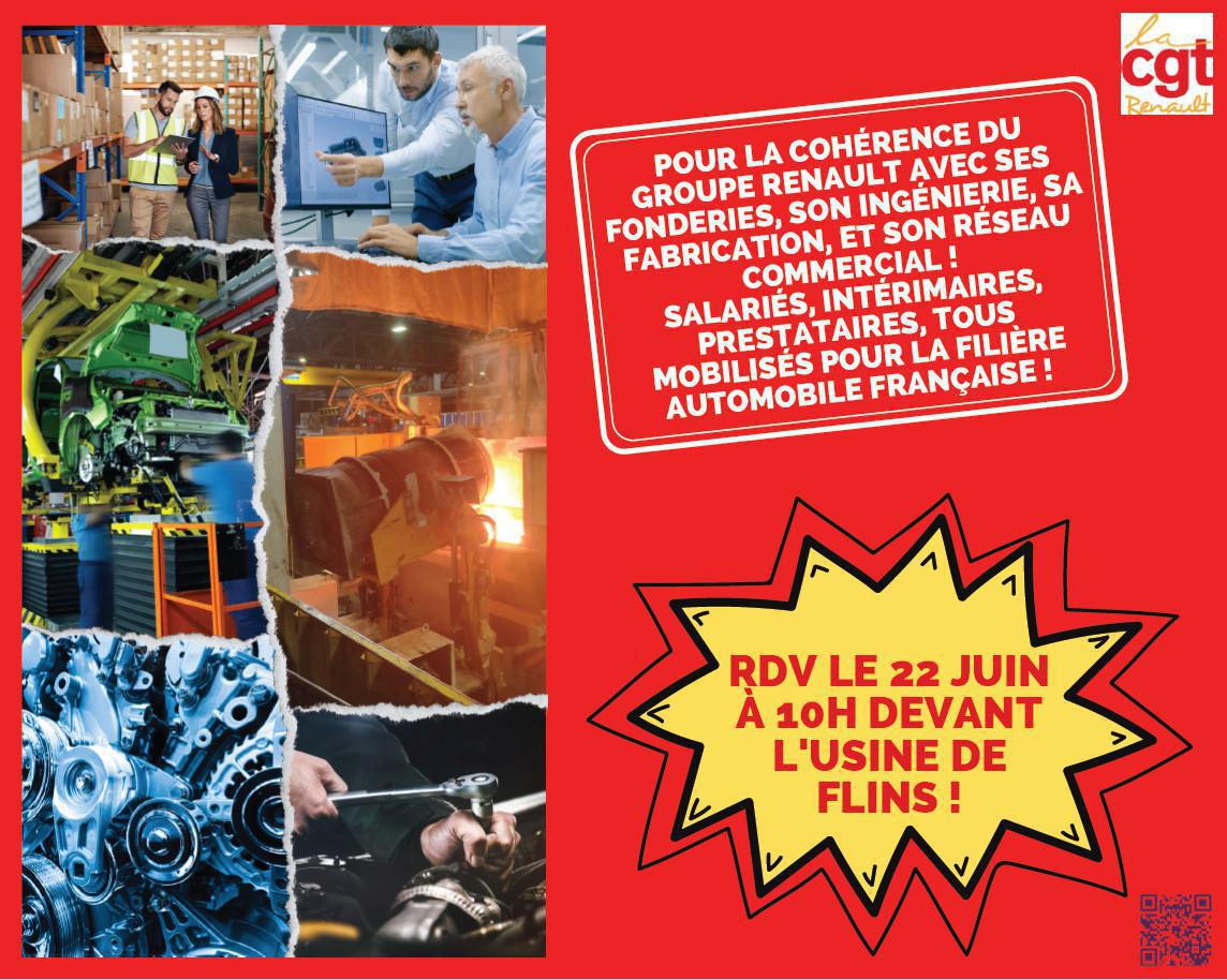 Cléon : contre les suppressions d’emplois dans l’automobile, mobilisation générale le 22 juin. Cléon : contre les suppressions d’emplois dans l’automobile, mobilisation générale le 22 juin.