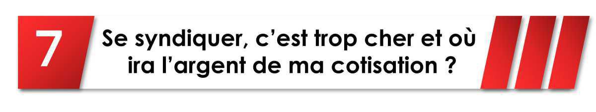 Pourquoi se syndiquer ? Pourquoi se syndiquer ?
