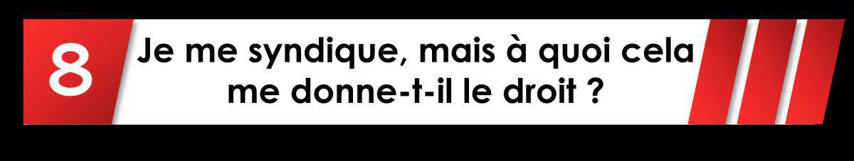 Pourquoi se syndiquer ? Pourquoi se syndiquer ?