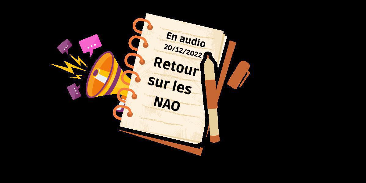 Retour sur les NAO RRG 2023 Retour sur les NAO RRG 2023