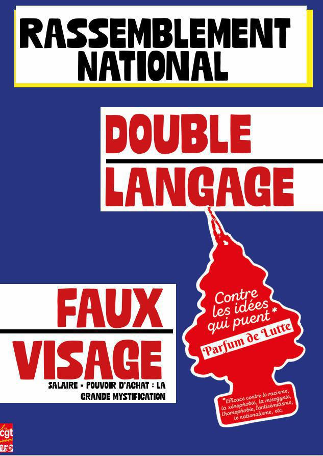La fédération : Rassemblement National double langage faux visage : Salaire - Pouvoir d’achat : la grande mystification La fédération : Rassemblement National double langage faux visage : Salaire - Pouvoir d’achat : la grande mystification