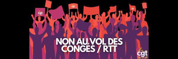 Lardy : Non au vol des congés/RTT ! Lardy : Non au vol des congés/RTT !