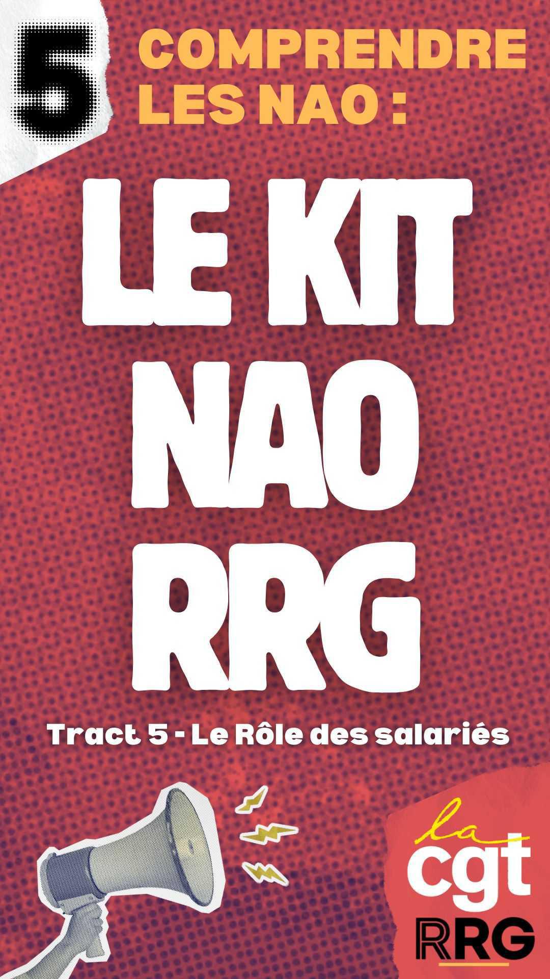 📢 Tract 5 NAO RRG 2025 - Le rôle des salariés 📢 Tract 5 NAO RRG 2025 - Le rôle des salariés