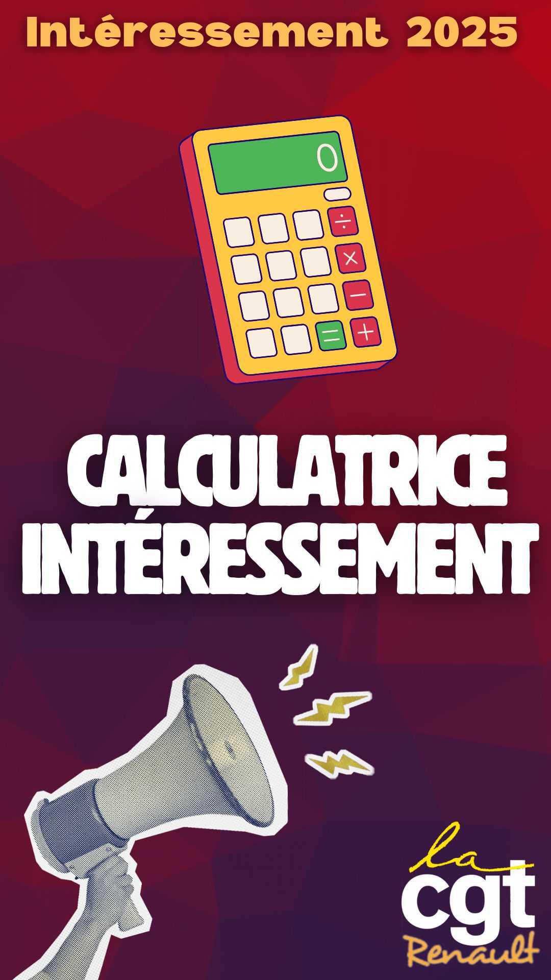 Calculatrice intéressement Groupe Calculatrice intéressement Groupe