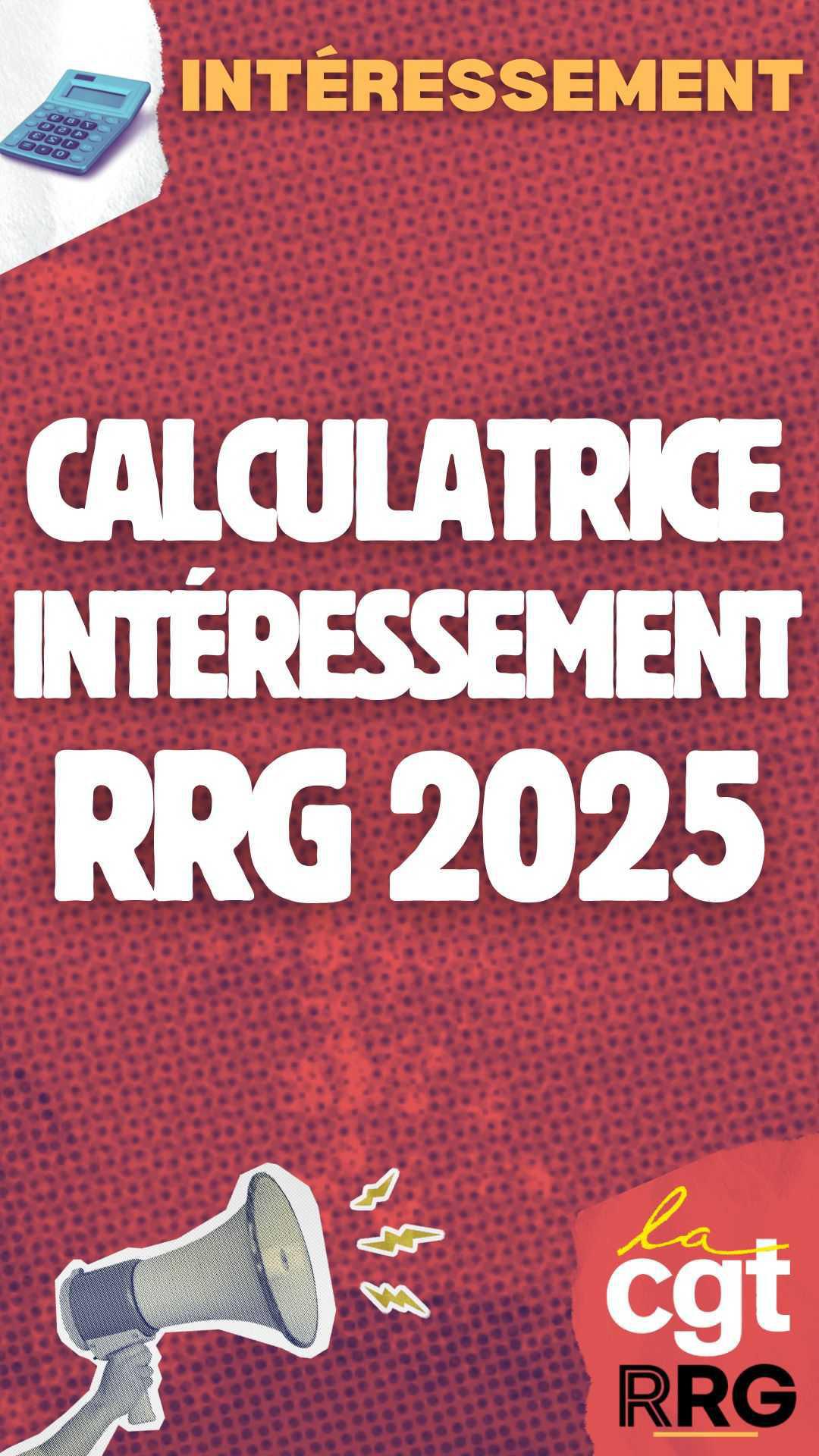 📢 Calculatrice intéressement RRG 📢 Calculatrice intéressement RRG